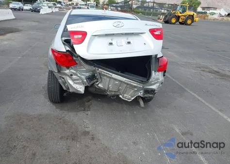 2010 Hyundai Elantra Gls from USA, damaged, VIN KMHDU4AD2AU842939